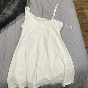 Abercrombie Athletic One-Shoulder Traveler Mini Dress